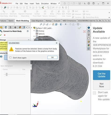 solidworks convert stl to solid|How do I convert STL graphics to a solid model in SOLIDWORKS .